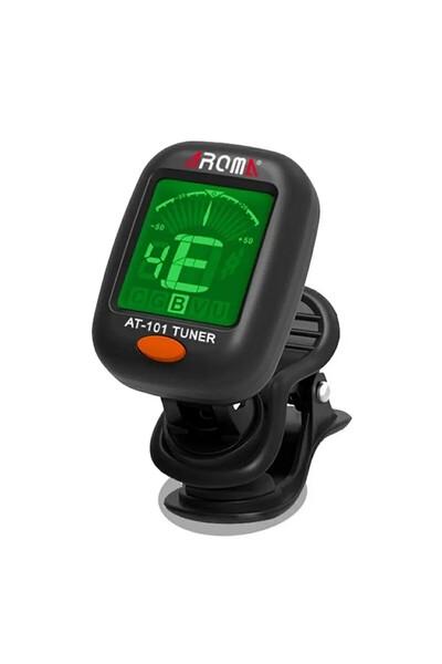 Choice AT-101 AROMA Guitar Tuner AT-01A/101 Foldable Rotatable Clip-on Tuner ...
