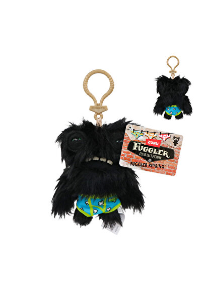 Choice سلسلة مفاتيح دمى فغلر القطيفة الناعمة ذات العيون الواسعة، وقلادة على ش...