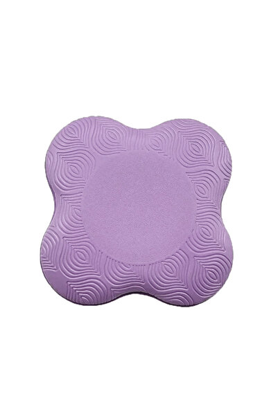 Choice بساط يوغا أرجواني للركوع، بساط دعم مسطح سميك، وسادة للركبة، وسادة محمو...