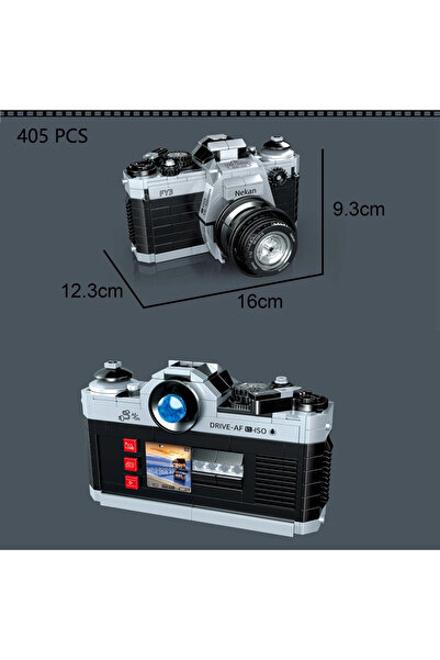 Choice4 in bag KB00846 KNEW BUILT Retro Digital Camera Model Mini Brick Toys ...