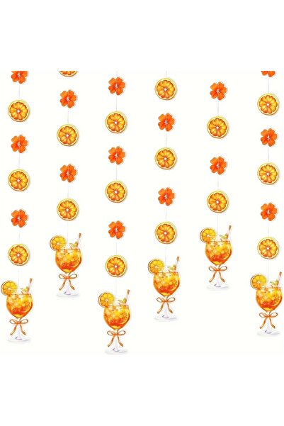 Choice Aperol Spritz Aperol Spritz Accessoires - 6 Stück Aperol Deko Orange G...