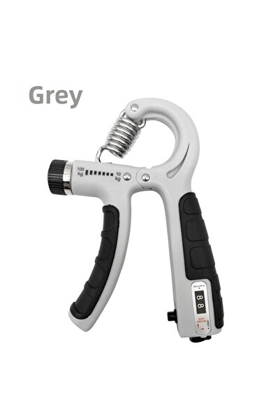 Choice Grey 10-100Kg Adjustable Heavy Gripper Fitness Hand Exerciser Grip Fat...