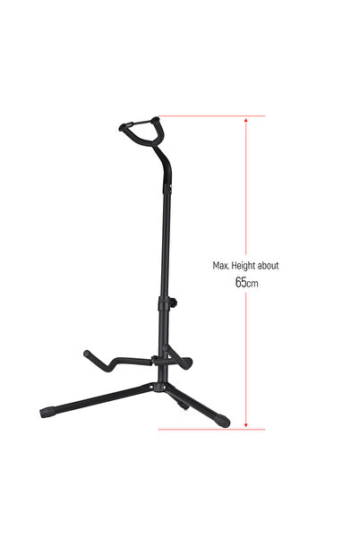 Choice black Metal Guitar Floor Stand Musical Instrument Tripod Holder for Ac...
