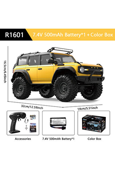 Choice سيارة R1601 HB R1601 RC بمقياس 1:16، تعمل بتردد 2.4 جيجا هرتز، رباعية ...