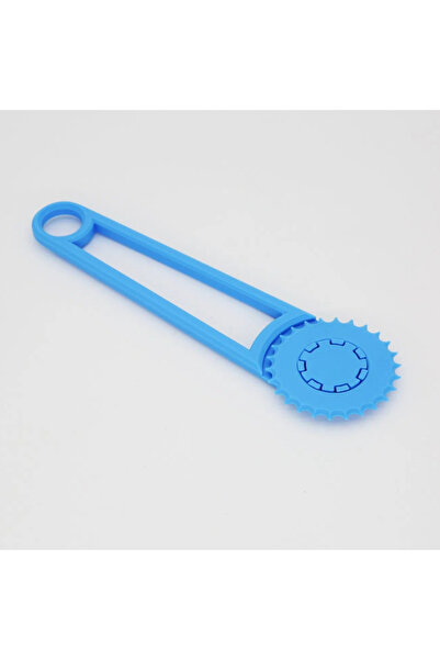 Choice Blue 1pc Manual Handheld Paperboard Box Punch Tool with Adjustable Ste...