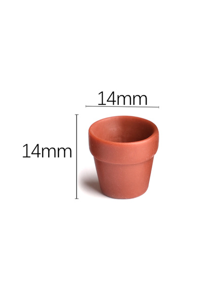 Choice مجموعة من 10 قطع من أصيص الزهور المصغر، نموذج لأثاث محاكاة بيت الدمى، ...