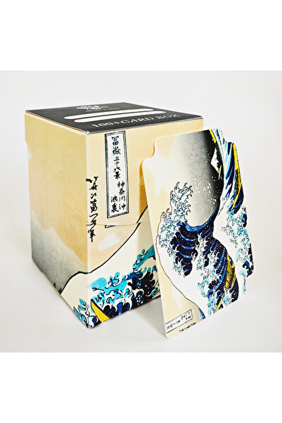 Choice حافظة بطاقات "الموجة العظيمة" - تحمي وتخزن أكثر من 100 بطاقة ثمينة، مز...