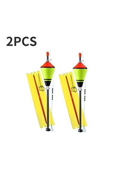 Choice Suit 2pcs 1-3PCS Portable Automatic Fishing Float Fast Bobber Accessor...