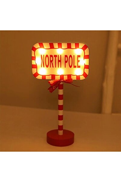 Choice مصباح مكتبي LED أبيض دافئ 0-5 واط بتصميم القطب الشمالي M1، زينة عيد ال...