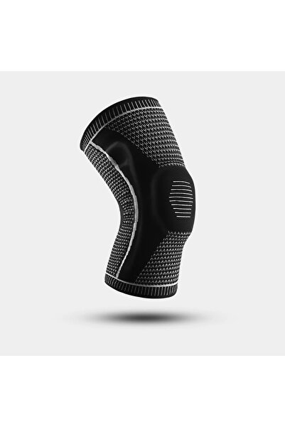 Choice XL Black 1PC Silicone Knee Pads Strap Patella Medial Support Meniscus ...