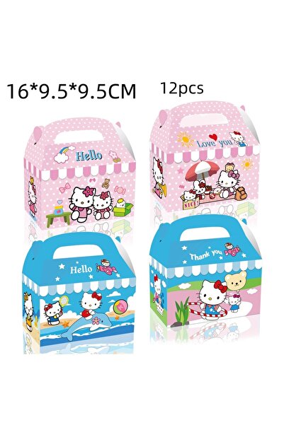 Miniso كما في الصورة، 12 قطعة من ملصقات القطط اللطيفة لتزيين الغرفة، علبة حلو...