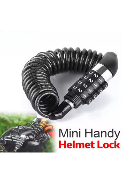 Choice قفل خوذة، قفل سلسلة دراجة RIDERACE، قفل محمول مضاد للسرقة عالي الأمان ...