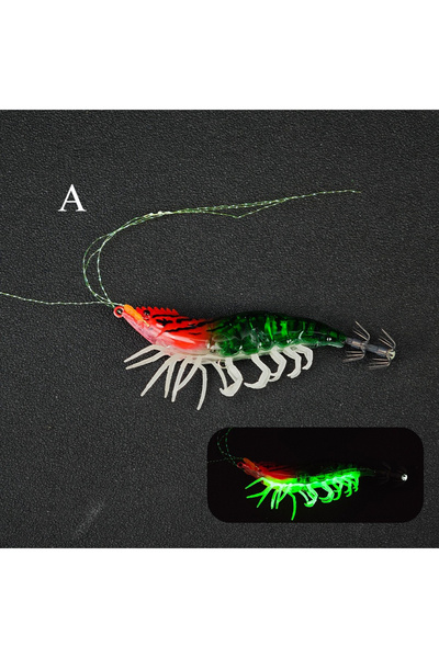 Choice قطعة واحدة من طعم صيد الروبيان - قطعة واحدة بطول 10.5 سم، طعم صيد روبي...