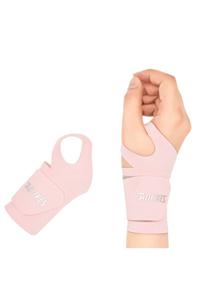 Aolikes M 1PCS Pink Ultra Thin and Soft Wrist Brace Wrist Wraps for Men and W...