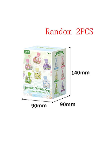 Choice Random 2PCS Sanrio Perfume Bottle Surprise Blind Box Toys Hellokitty K...