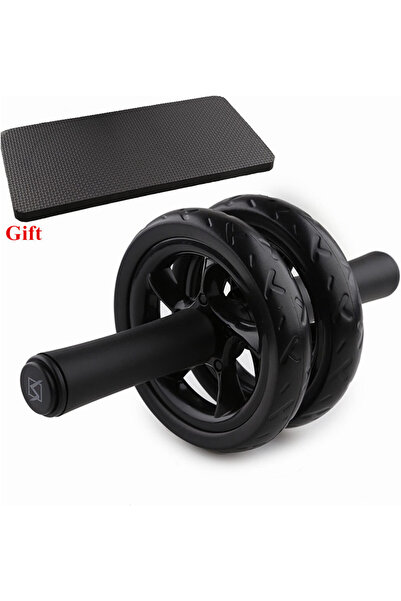 Choice Black AB Roller Wheel Roller Keep Fit Wheels Home Crunch Artifact No N...