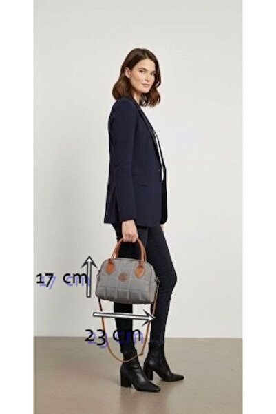 Paydey Geantă crossbody cu un singur compartiment și detalii matlasate