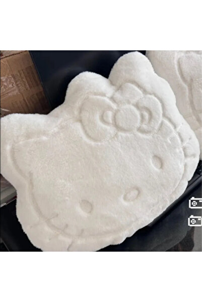 Choice وسادة بيضاء لطيفة من سلسلة أنمي هيلو كيتي من سانريو، مقاس 35×30 سم، مص...