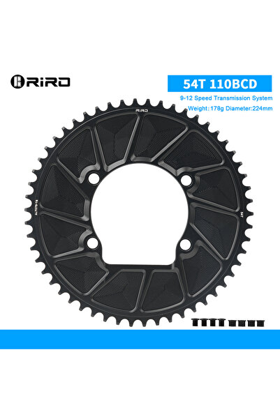 Choice ترس سلسلة دراجة RIRO FC-RXS-110BCD-54T، مقاس 110BCD، متوفر بأحجام 46/4...