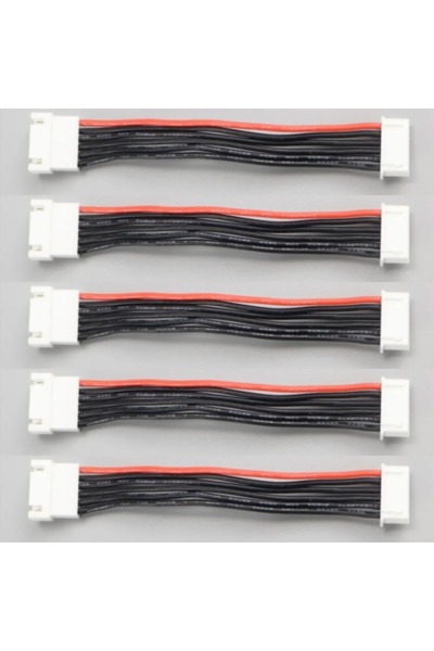 Choice 5S 10CM 5PCS 5PC Battery Balance Charger with Silicone Wire Extension ...