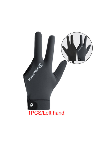 Choice قفازات بلياردو رمادية اللون من جي تي يو بايك، قطعة واحدة، قبضة محسّنة،...