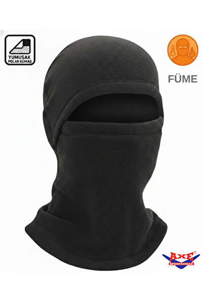 AXE SPORTSWEAR Smoked Unisex Winter Thermal Fleece Balaclava Ski Motorcycle B...
