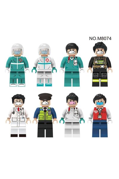 Choice M8074 Building blocks, figures, humanoid dolls, toys, mini figures, hu...
