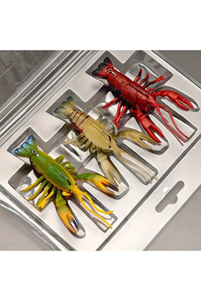 Choice طُعم صيد FCP-731-E، ثلاث قطع، مناسب للمياه العذبة والمالحة، طُعم سباحة...