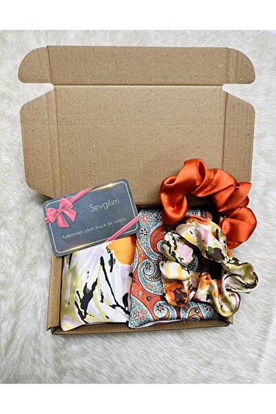 tarzınısec Valentine's Day Special Karma Scarf Buckle Bandana Gift Set