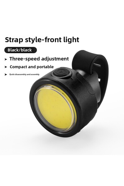 Choice مصباح أمامي للدراجة، مصباح خلفي للدراجة، مقاوم للماء، يعمل بالبطارية، ...