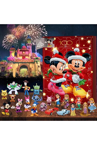 Choice Mickey Minnie Mickey Minnie Stitch Christmas Advent Calendar 24 Christ...