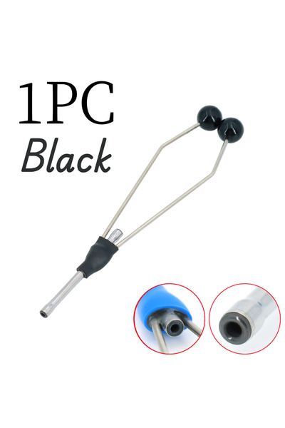 Choice 1PC Black 1PC/6PCS Colorful Bi-ceramic Tip Fly Tying Steel-Alloy Bobbi...