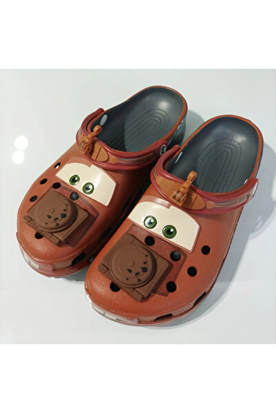 Choice M5 adult version Mcqueens Cars Mater Sandals Anime Eva Slippers Breath...