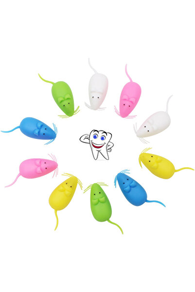 Choice 10 Pcs Random A 10Pcs/lot Baby Tooth Box Mini Mouse Shape Kid Milk Tee...