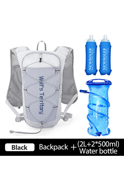 Choice GRA-BOT006-2BOT225 NEWBOLER Lightweight Running Backpack Hydration Ves...