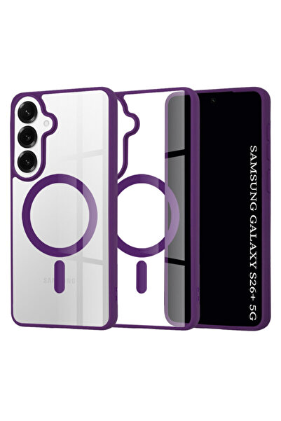 Techsuit Θήκη MagSafe Pro για Samsung Galaxy S26 Plus, Μωβ