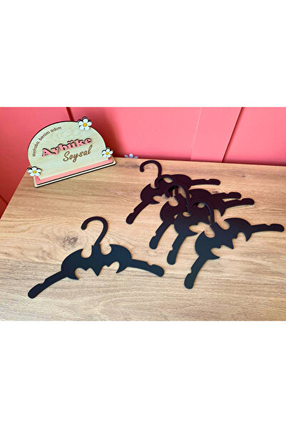 WoodenZoo Wooden Bat Themed Mdf Children's and Baby Hanger, Hanger Baby Hange...