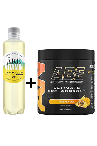 ARE API Tropical Vibes Energy Pack, 30 Servings + Free Vitamin A1 Drink
