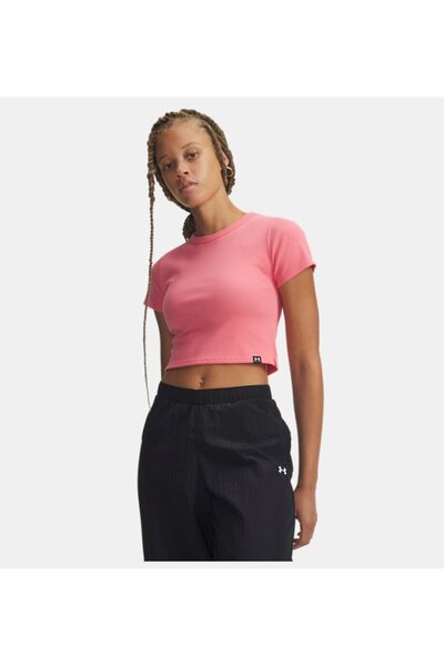 Under Armour Kadın UA Rival Rib Baby Tee T-shirt 6000264-600