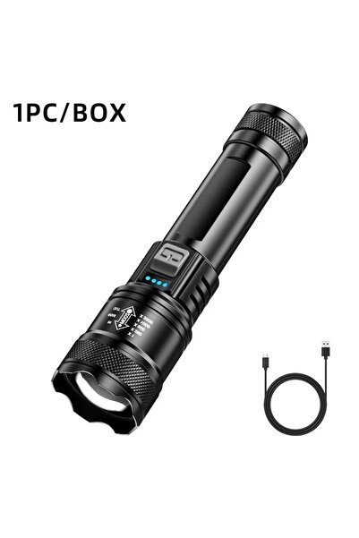 Choice 1pcs Black Super Bright 1200Lumen LED Flashlight Zoomable Strong Light...