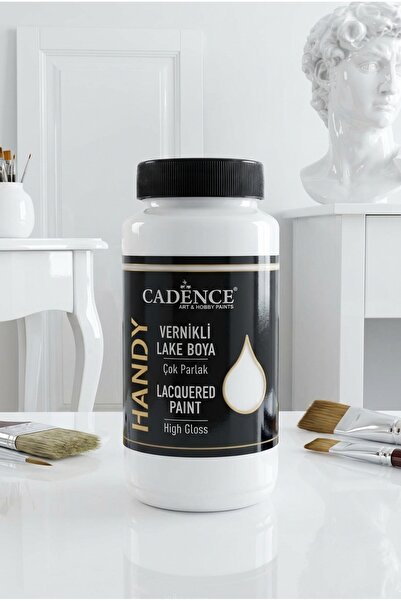 Cadence Handy Lake Parlak L003 Eskimiş Beyaz 450 ml Boya Tüm Yüzeyler İçin Ko...
