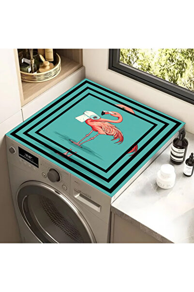 Harika bir ev Hari̇kabi̇rev | Washing Machine Cover Dryer Cover (Flamingo) | ...