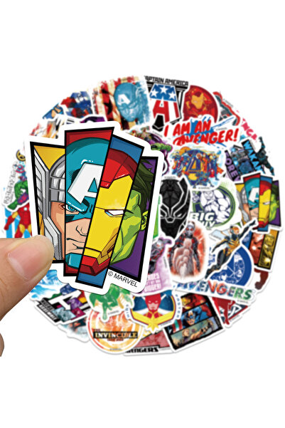 Choice DSN011-50pcs 50 100PCS Marvel The Avengers Scrapbook Stickers DIY Diar...