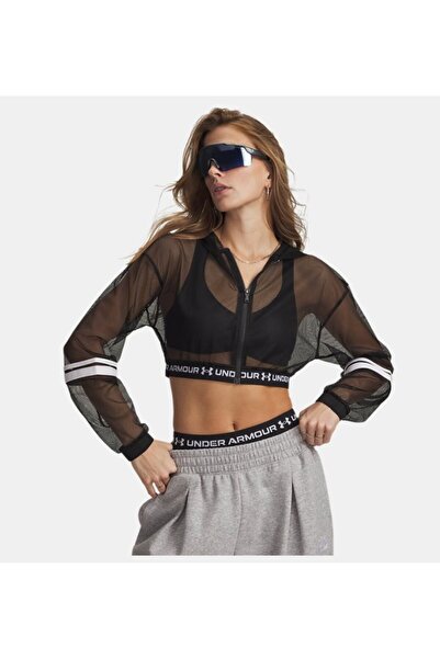 Under Armour Kadın UA Heatgear Mesh Fermuarlı Ceket 6012295-008