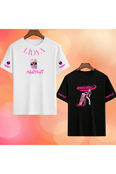 lovver Σετ μπλουζάκια Manifest Lidya 2 τεμαχίων, Σετ μπλουζάκια από βαμβάκι μ...