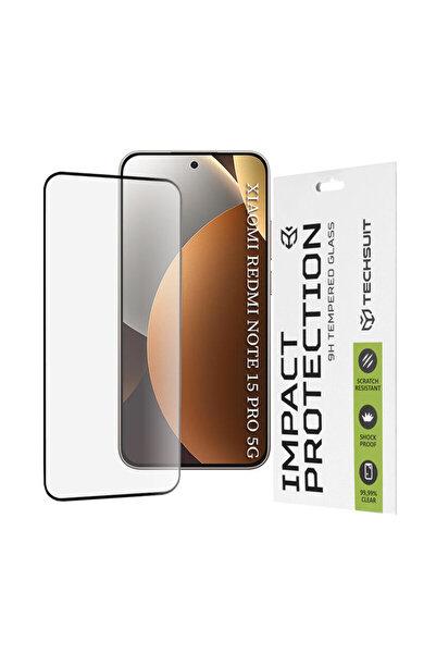 Techsuit 111D Full Glue Full Cover Glass for Xiaomi Redmi Note 15 Pro 5G