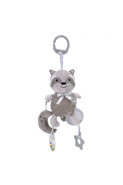 Choice Silver Soft Elephant Plush Bell Rattles Animal Handbells Rattles Plush...