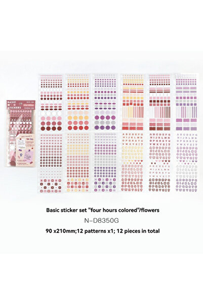 Choice style4 1PC Sticker Set Four Time Colored Art Dots Marking Film Cutting...