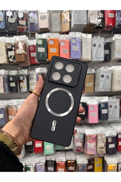 TECNOTREND İnfinix GT 20 Pro Uyumlu Telefon Kılıfı Karbon Fiber Dokulu Elektr...