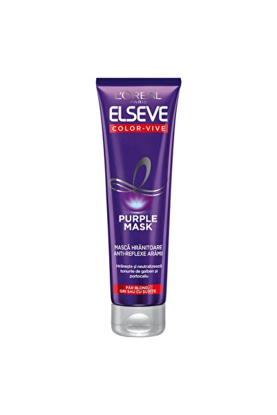 ELSEVE Set of 2 x Color Vive Hair Mask, for Blonde/Gray Hair, 150 ml